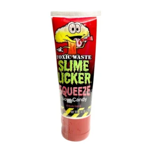 TOXIC WASTE SLIME LICKER SOUR SQUEEZE CANDY NW 2.47Oz 12ct UPC 850034597126