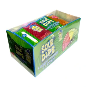 Alternative view of XTREME LOCK JAW SOUR DIPS CANDY 18CT NET 1.59LBS (720g) UPC 632365627440