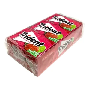 Alternative view of TRIDENT SINGLE ISLAND BERRY LIME 14 PC 12CT UPC 073390055257