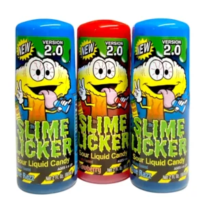 Toxic Waste Slime Licker 2.0 Blue Razz & Straw 2oz X 12ct UPC 20850034597250