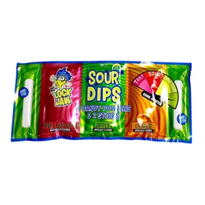 XTREME LOCK JAW SOUR DIPS CANDY 18CT NET 1.59LBS (720g) UPC 632365627440