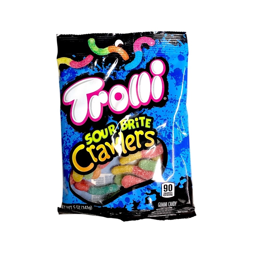 TROLLI PEG SOUR BRITE CRAWLERS NET 5OZ 12 CT UPC 020709012302