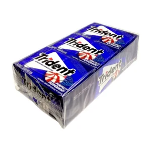 Alternative view of Trident Single 14 sticks Perfect Peppermint 12ct UPC 01254601109