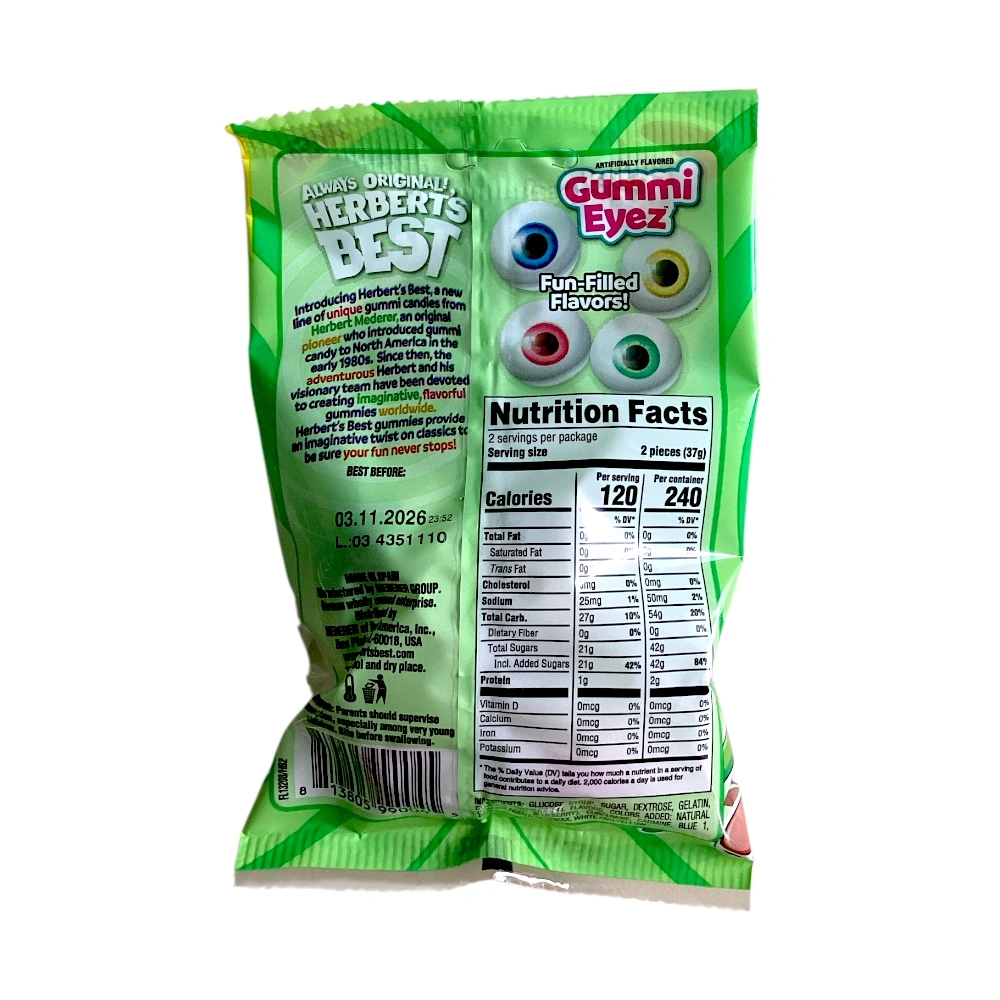HERBERTS BEST GUMMI EYEZ 2.60 OZ 1/12CT UPC 813805990045 - Image 2