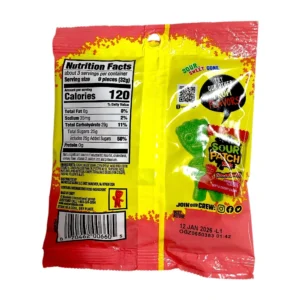 Alternative view of SOUR PATCH KIDS WATERMELON 3.6OZ X 12 CT UPC 070462006605
