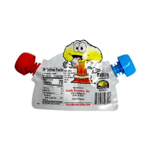 Alternative view of TOXIC WASTE SLIME LICKER DOUBLE PLAY BLUE RAZZ & STRAWBERRY NET 1.4 OZ 12 CT UPC 85003459740