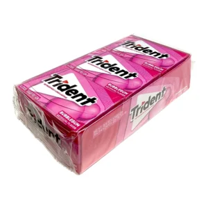 Alternative view of TRIDENT BUBBLEGUM 14 STICKS 12 CT UPC 012546011440