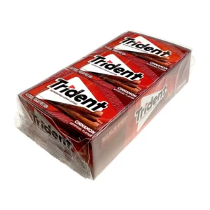 Alternative view of TRIDENT SINGLE 14 STICKS CINNAMON 12CT UPC 012546011471