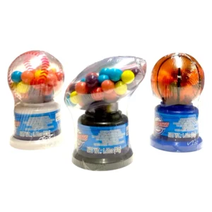 Alternative view of HOT SPORTS GUMBALL DISPENSER 12-1.41OZ (40g) Pcs UPC 686464131117