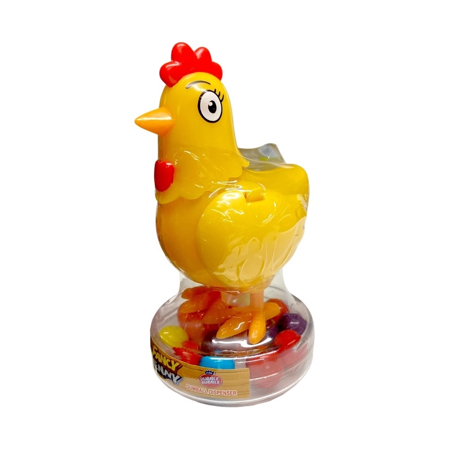 KIDSMANIA FANCY HENNY GUMBALL DISPENSER 12CT 0.53 oz (15g) Pcs UPC 686464425001