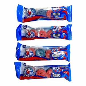 Icee Rollers Candy 4 pack 16ct 2.82oz UPC 632365628065