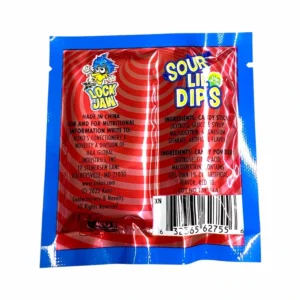 Alternative view of Xtreem Lock Jaw Sour Lil Dips Candy Powder & Stick 36ct 0.31oz UPC 632365627556