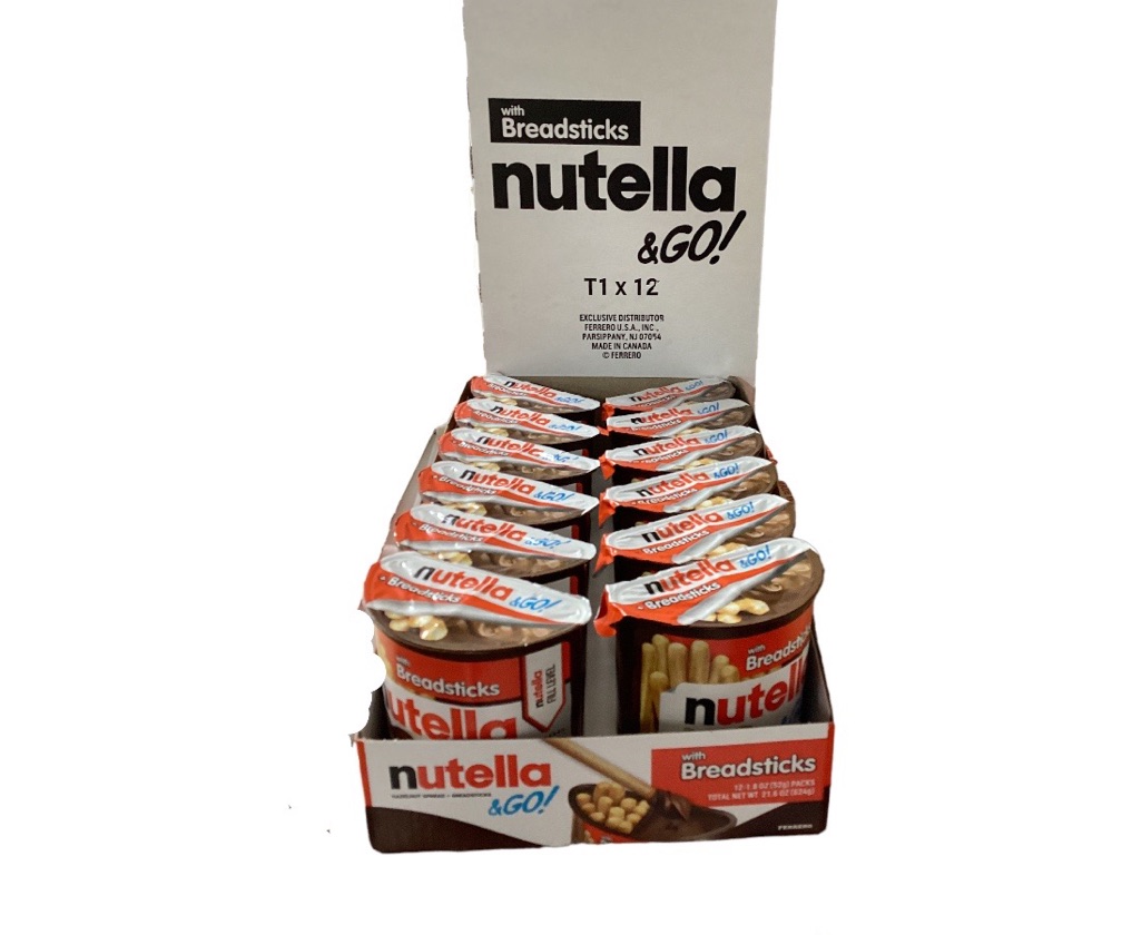 FERRERO NUTELLA & GO 1.8OZ 12CT *4 UPC 009800800056
