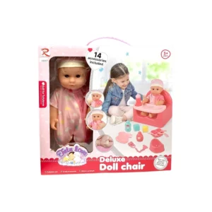 Deluxe Doll Chair Tutu Love UPC 620231209142
